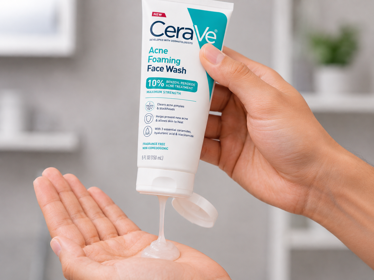 CeraVe Acne Foaming Face Wash
