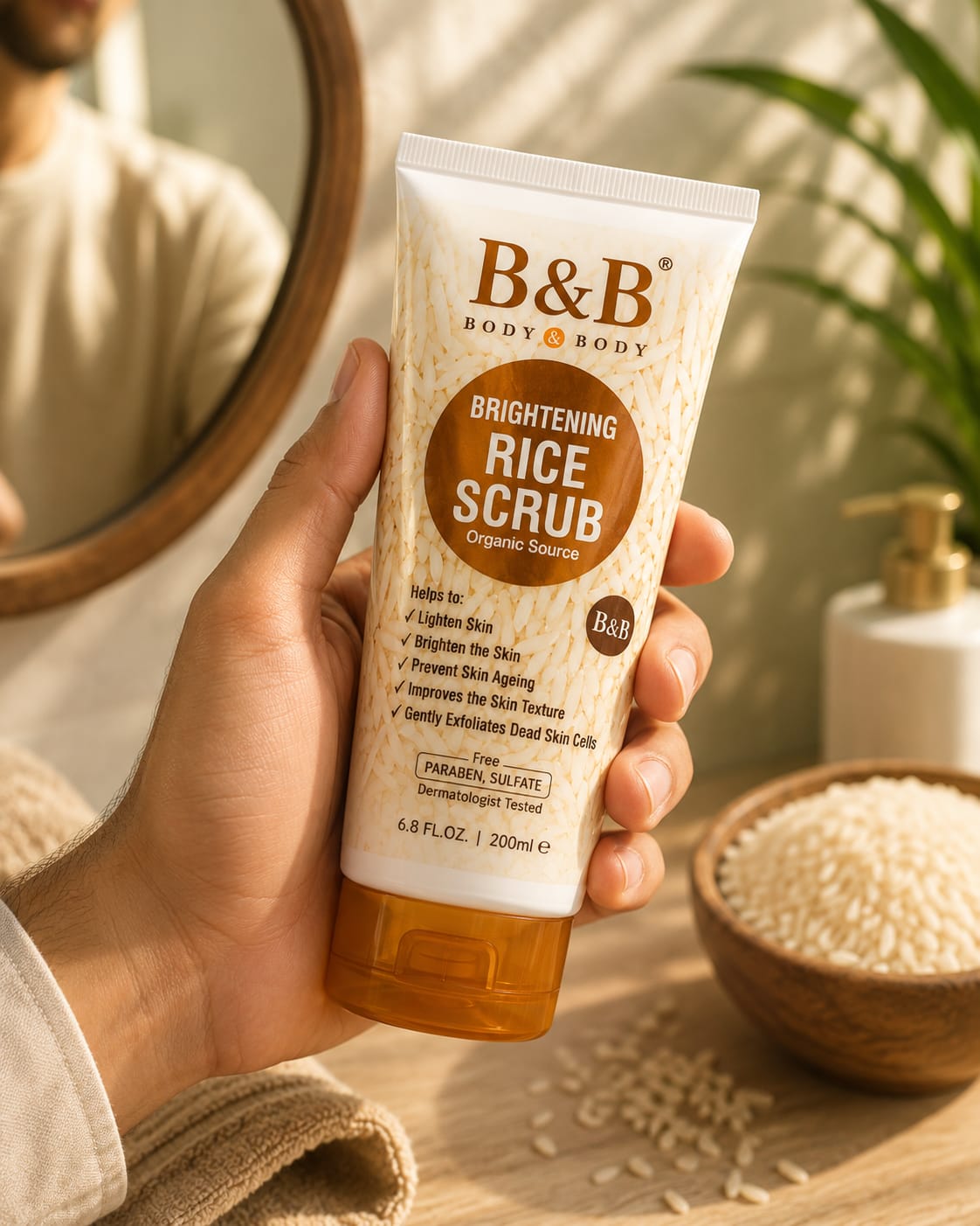 Rice Brightening Facial Kit